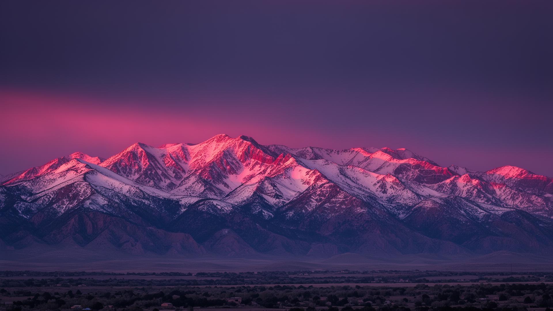 utah wasatch mountain range